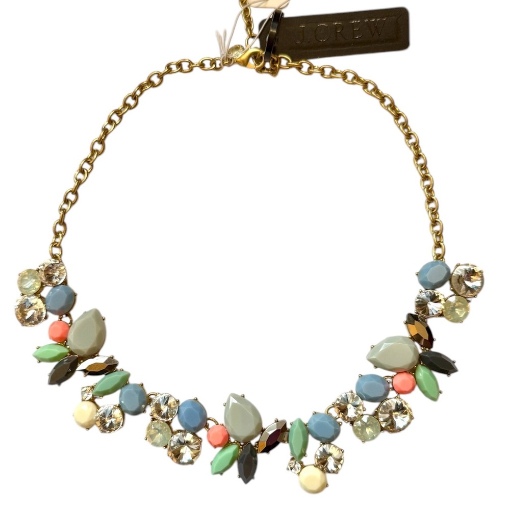 J. Crew Multicolor Statement Necklace
